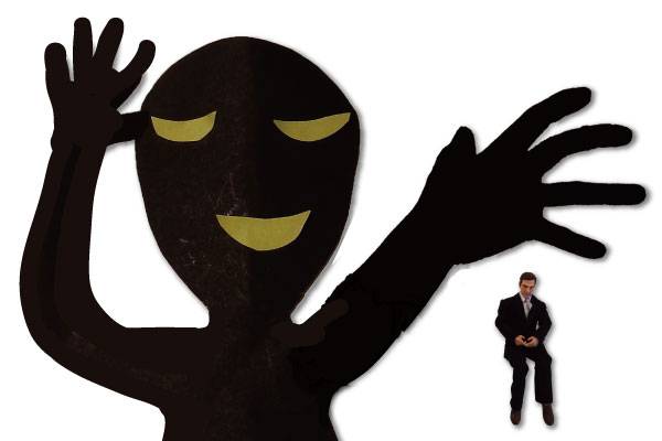 悪が近づいてくる