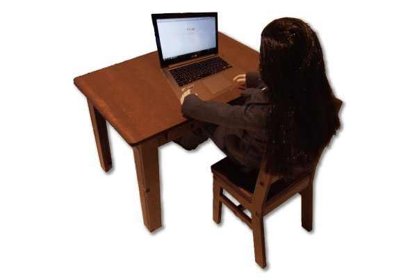 ネットを見る人