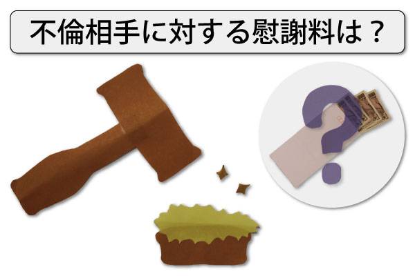 不倫相手に対する慰謝料